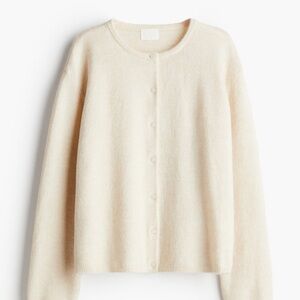 H&M Soft Cream Cardigan